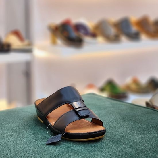 صورة حذاء تميمي جلد طبيعي مديل ت15